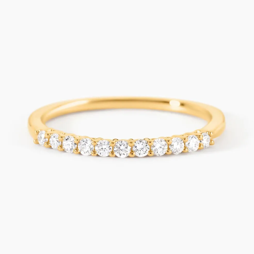 Alliance 849 Or Jaune Diamant