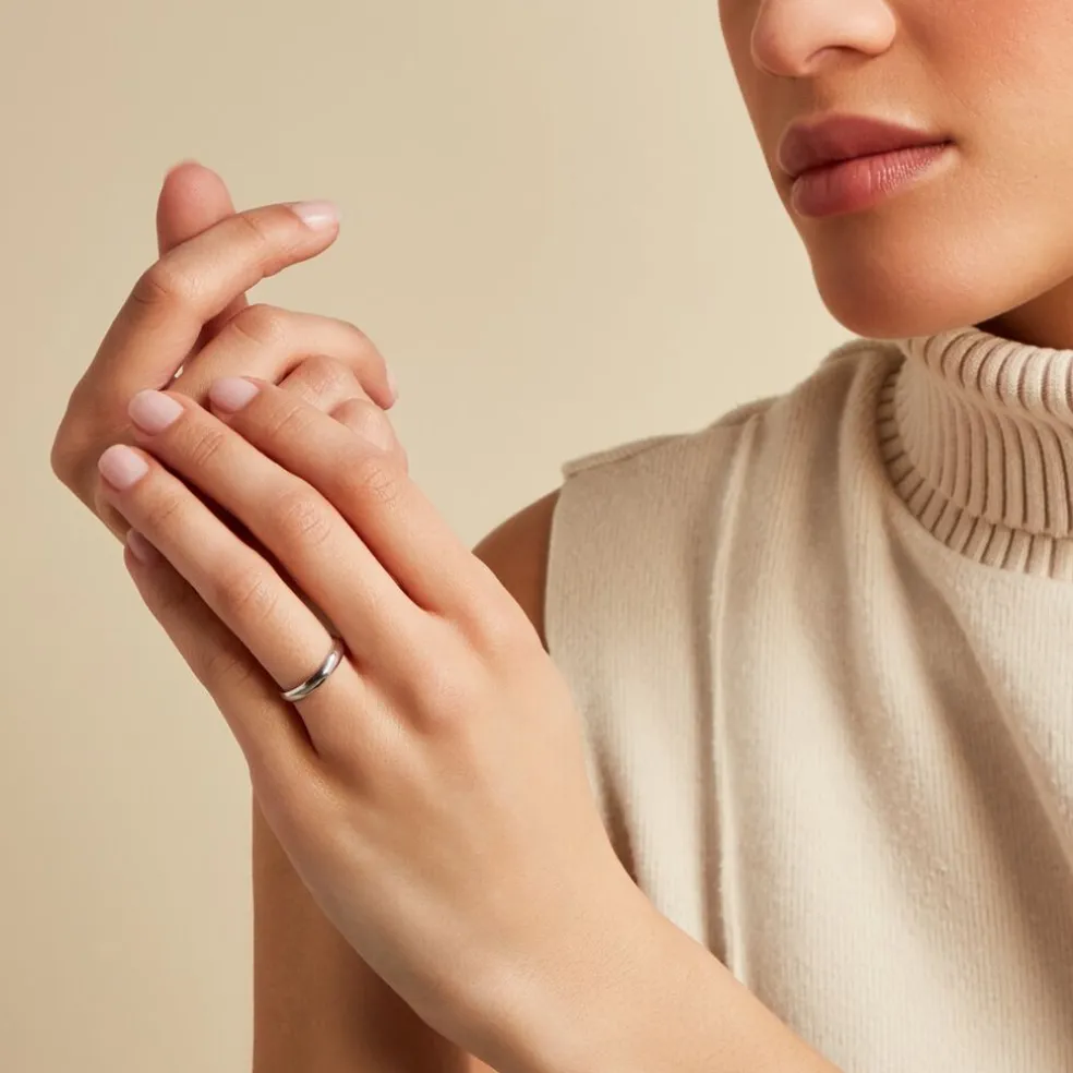 Alliance Alexyne Argent Blanc