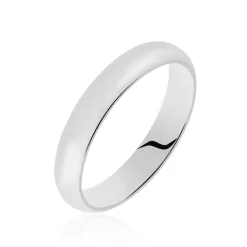 Alliance Arthellais Ruban Plat Or Blanc