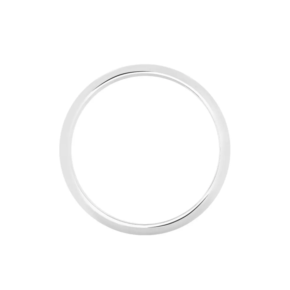 Alliance Arthellais Ruban Plat Or Blanc