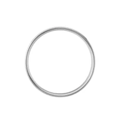 Alliance Basile Ruban Plat Or Blanc