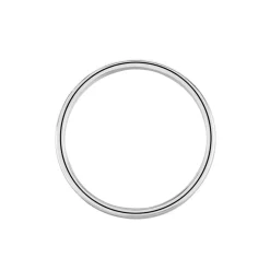 Alliance Beatrice Ruban Plat Or Blanc