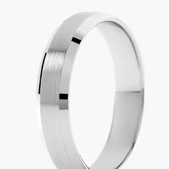 Alliance Berit Palladium Ruban Biseauté