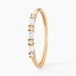 Alliance Biagio Or Jaune Diamant Synthétique