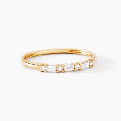 Alliance Biagio Or Jaune Diamant Synthétique