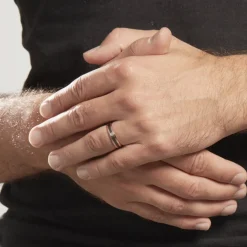 Alliance Camille Ruban Plat Or Rose