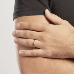 Alliance Camille Ruban Plat Or Jaune