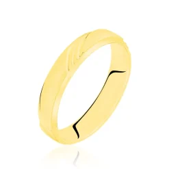 Alliance Ciham Ruban Plat Or Jaune