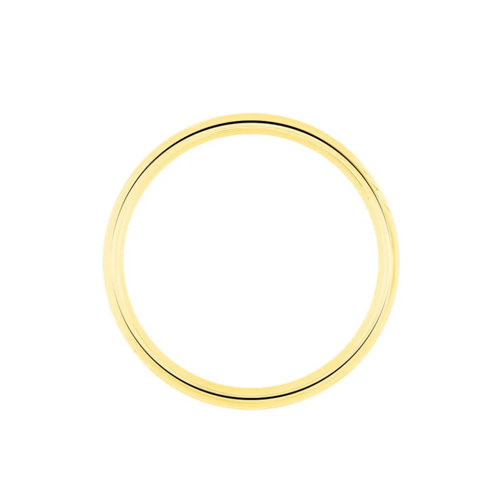 Alliance Ciham Ruban Plat Or Jaune