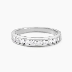 Alliance Céllia Argent Blanc Oxyde De Zirconium