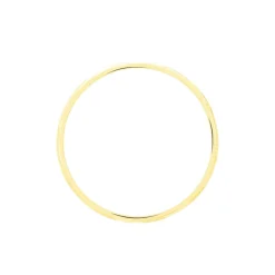 Alliance Clotilde Demi Jonc Classique Or Bicolore