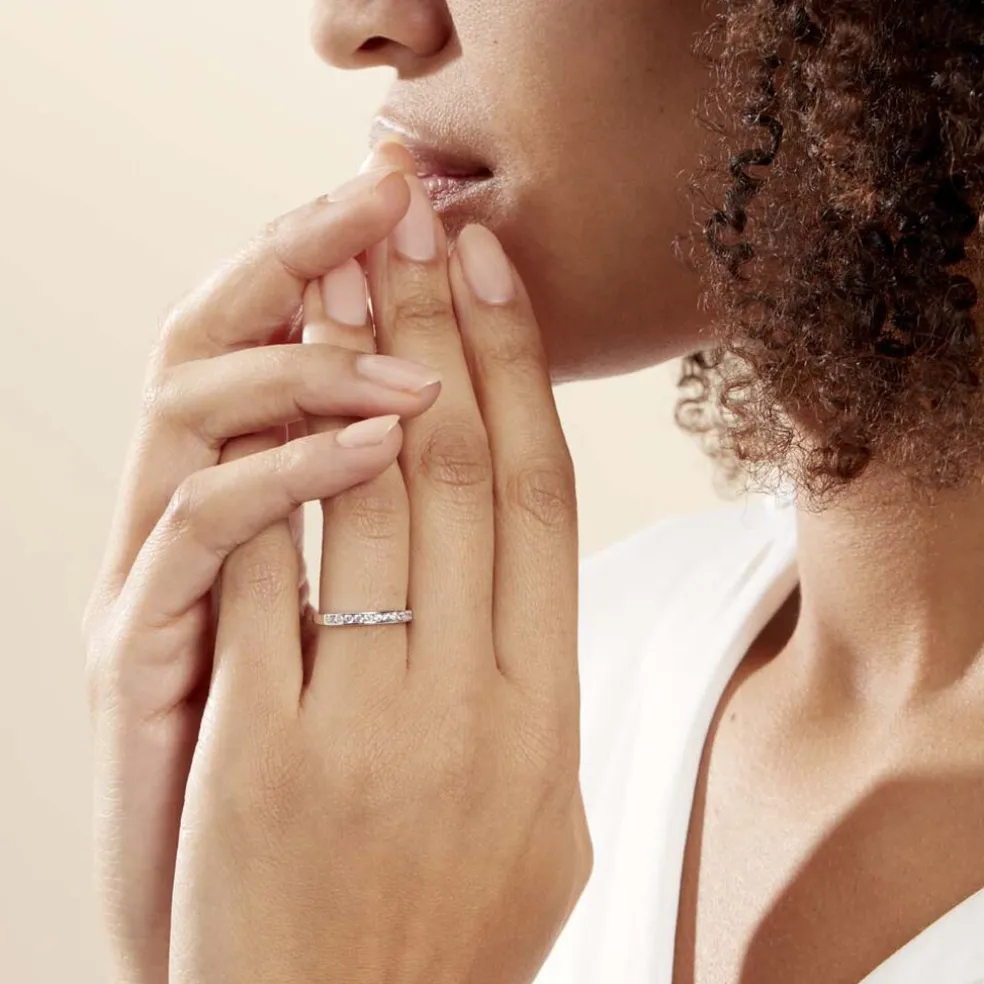 Alliance Davila Or Blanc Oxyde De Zirconium