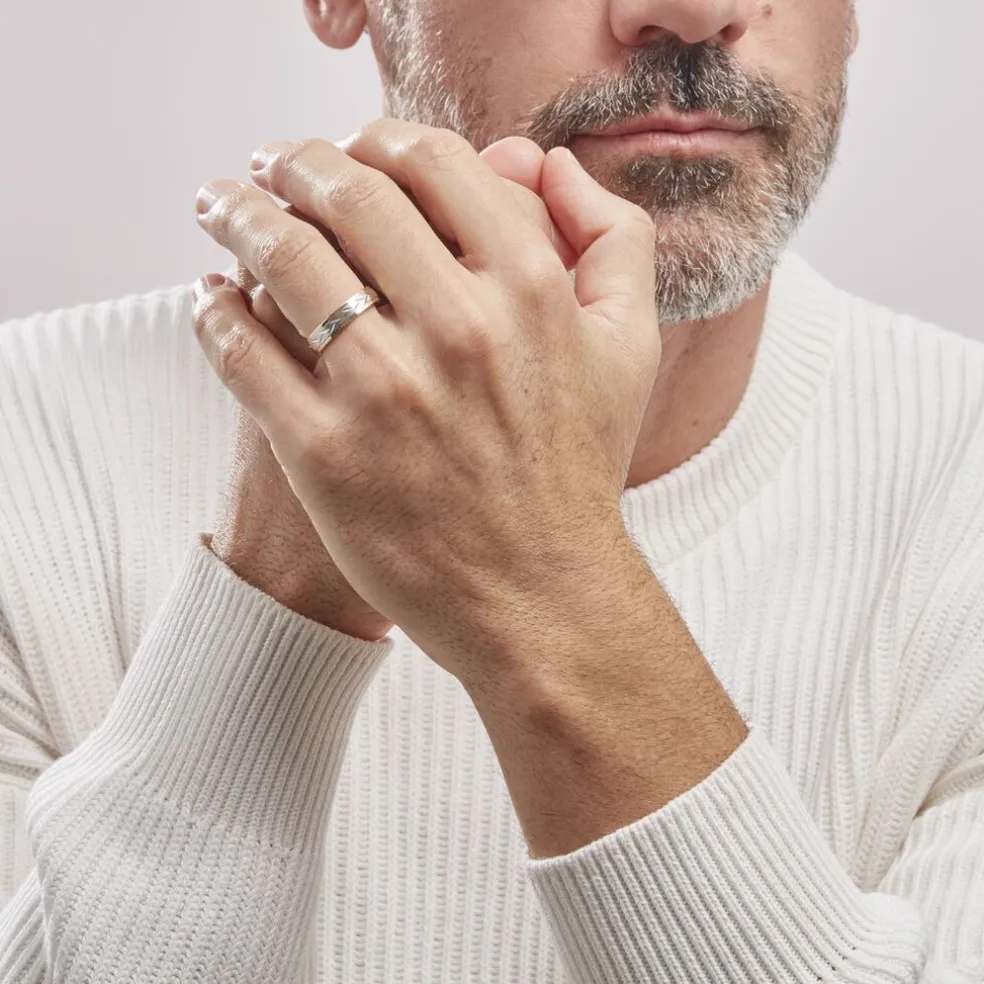 Alliance Effet Epi Mat Or Bicolore