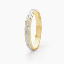 Alliance Effet Epi Mat Or Bicolore