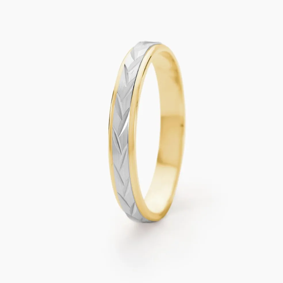 Alliance Effet Epi Mat Or Bicolore