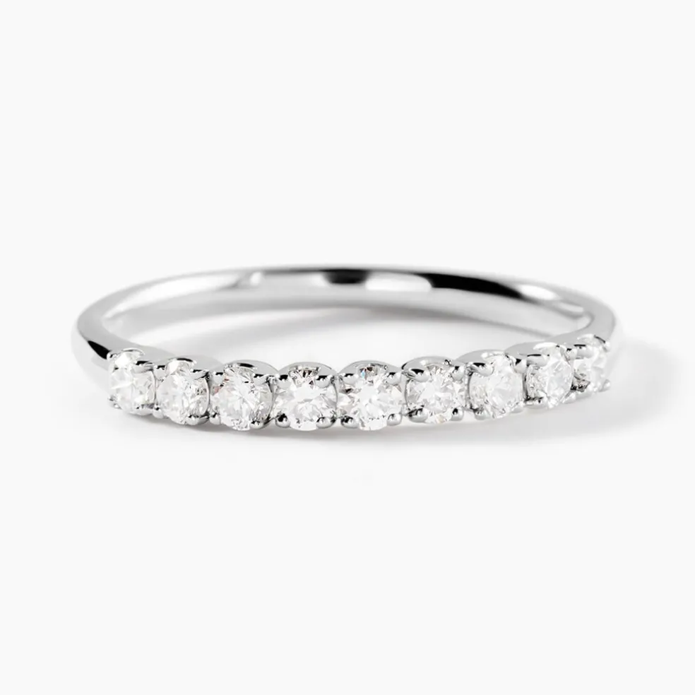 Alliance Eloisa Ld Platine Blanc Diamant Synthétique