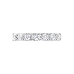 Alliance Eloisa Or Blanc Diamant Synthetique