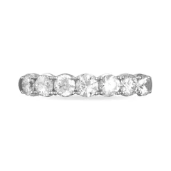 Alliance Eloise Or Blanc Diamant