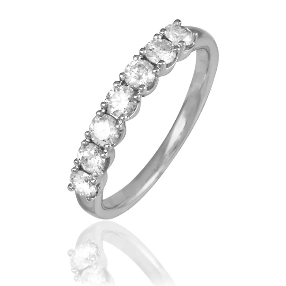 Alliance Eloise Or Blanc Diamant