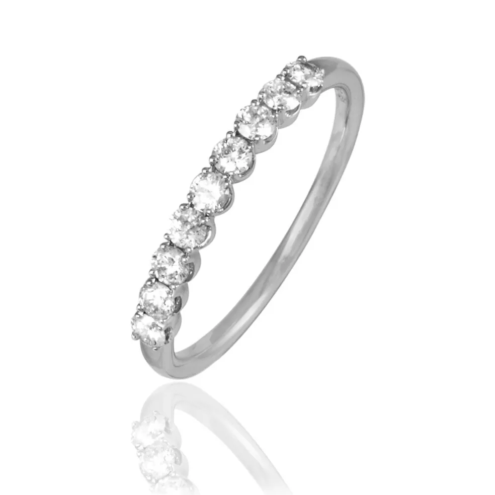 Alliance Eloise Or Blanc Diamant