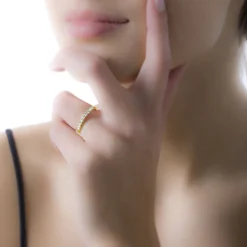 Alliance Eloise Or Jaune Diamant