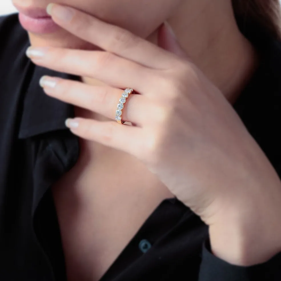 Alliance Eloise Or Rose Diamant