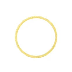 Alliance Facetee Demi Jonc Classique Or Jaune