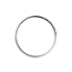 Alliance Fantaisie Diamantee Or Blanc