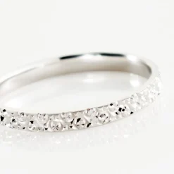 Alliance Fantaisie Diamantee Or Blanc