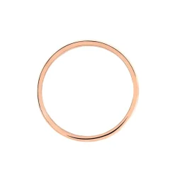 Alliance Fantaisie Diamantee Ruban Plat Or Bicolore