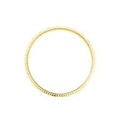 Alliance Fantaisie Diamantee Ruban Plat Or Jaune