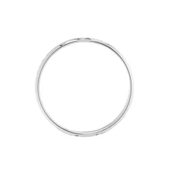 Alliance Fantaisie Ruban Plat Or Blanc