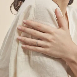 Alliance Florence Argent Blanc Oxyde De Zirconium