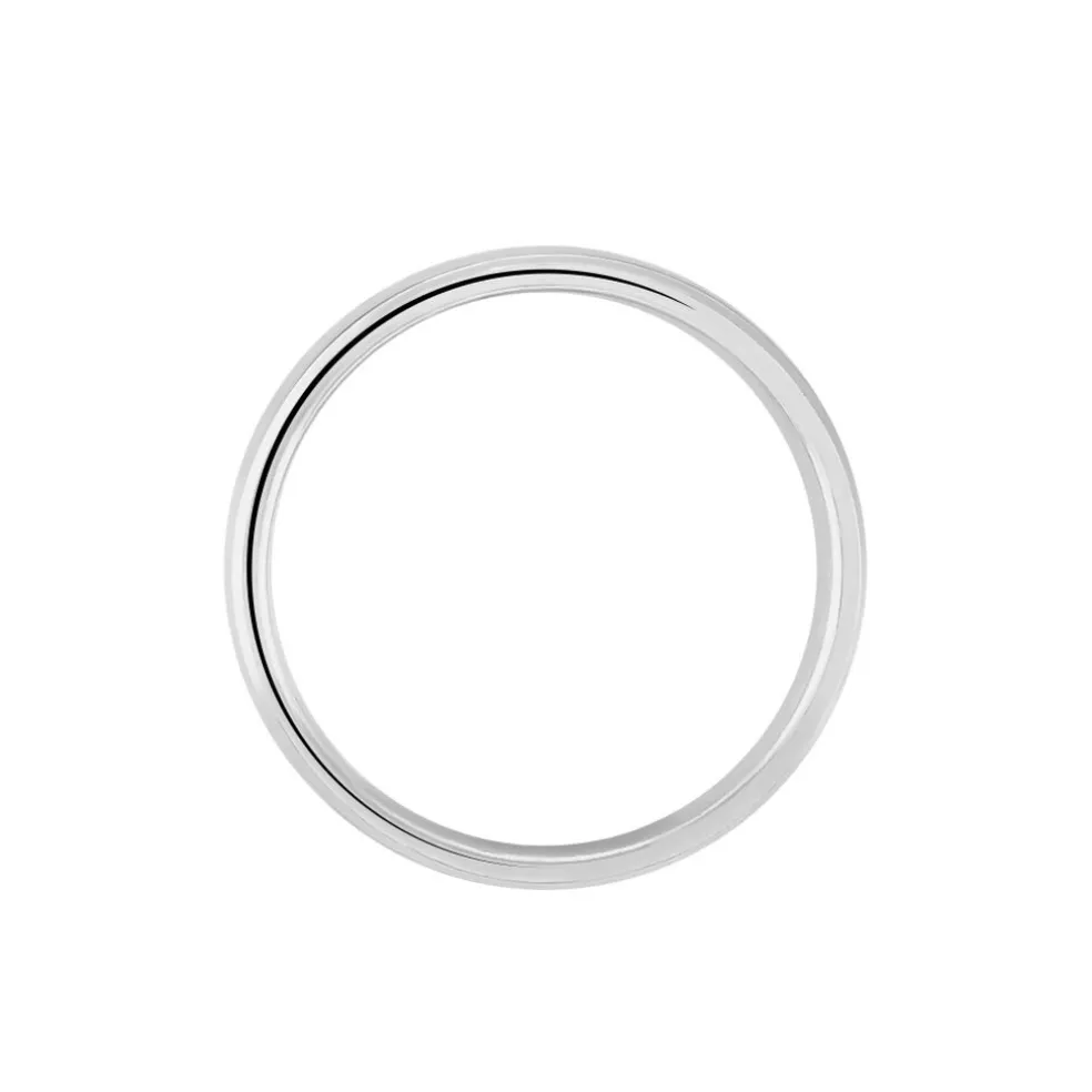 Alliance Gaedig Ruban Plat Or Blanc