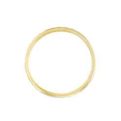 Alliance Grain De Folie Diamantee Ruban Plat Or Bicolore