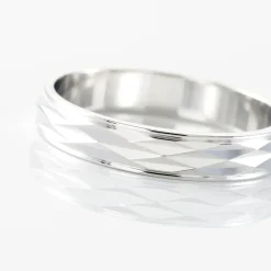 Alliance Harmonia Facetee Or Blanc