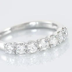 Alliance Hera Or Blanc Diamant