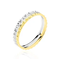 Alliance Hermanne Or Bicolore