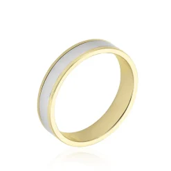 Alliance Hevan Ruban Or Bicolore