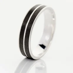 Alliance Ikhlas Ruban Plat Argent Blanc