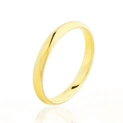 Alliance Isaac Demi Jonc Confort Or Jaune