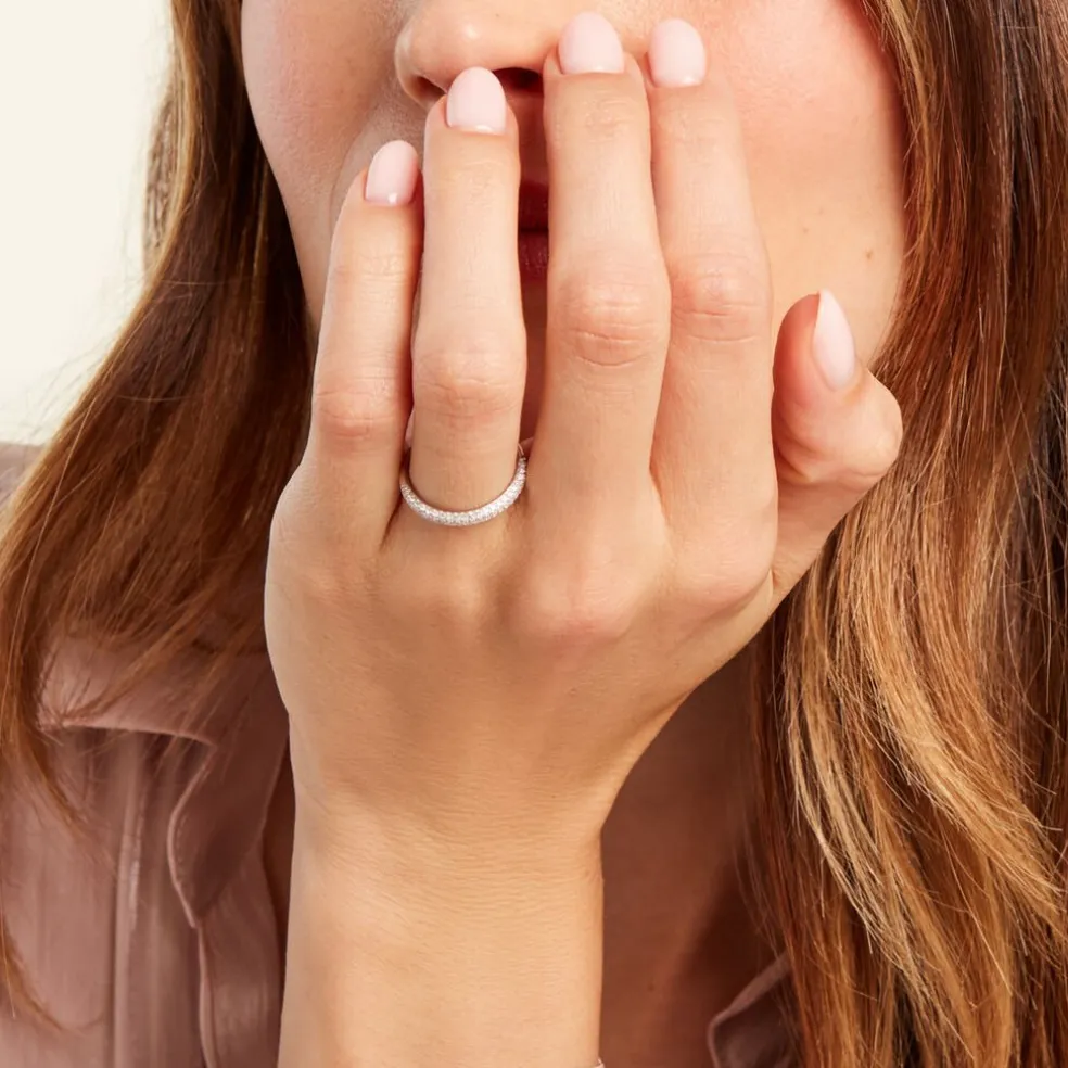 Alliance Joshua Or Blanc Diamant