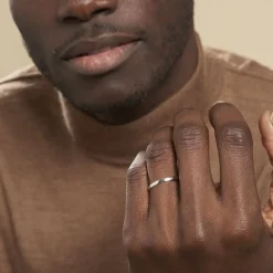 Alliance Julie Ruban Classique Or Blanc