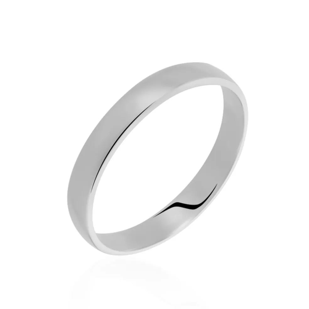 Alliance Julie Ruban Classique Platine Blanc
