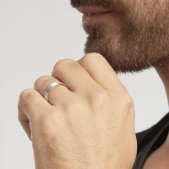 Alliance Julio Ruban Poli Brosse Or Blanc