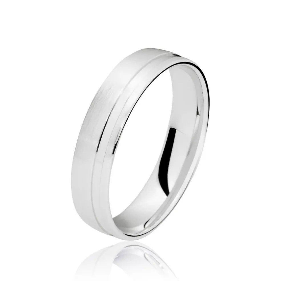 Alliance Julio Ruban Poli Brosse Or Blanc