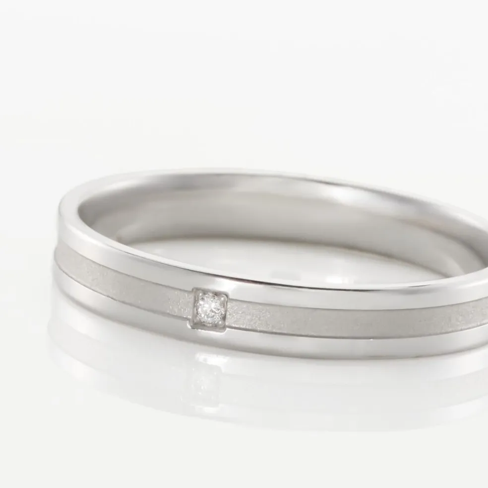 Alliance Juni Or Blanc Diamant