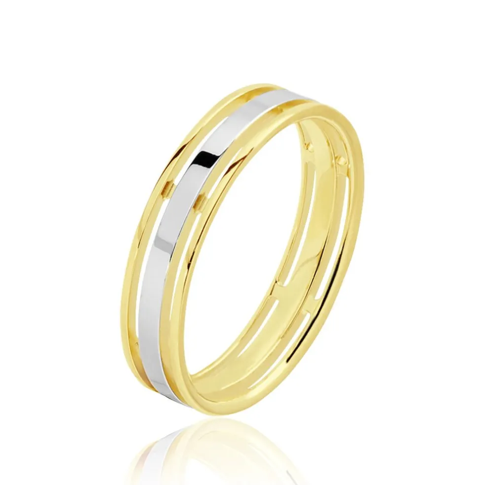 Alliance Laumer Ruban Or Bicolore