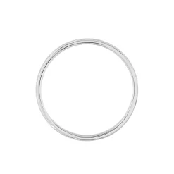 Alliance Lauria Ruban Plat Argent Blanc