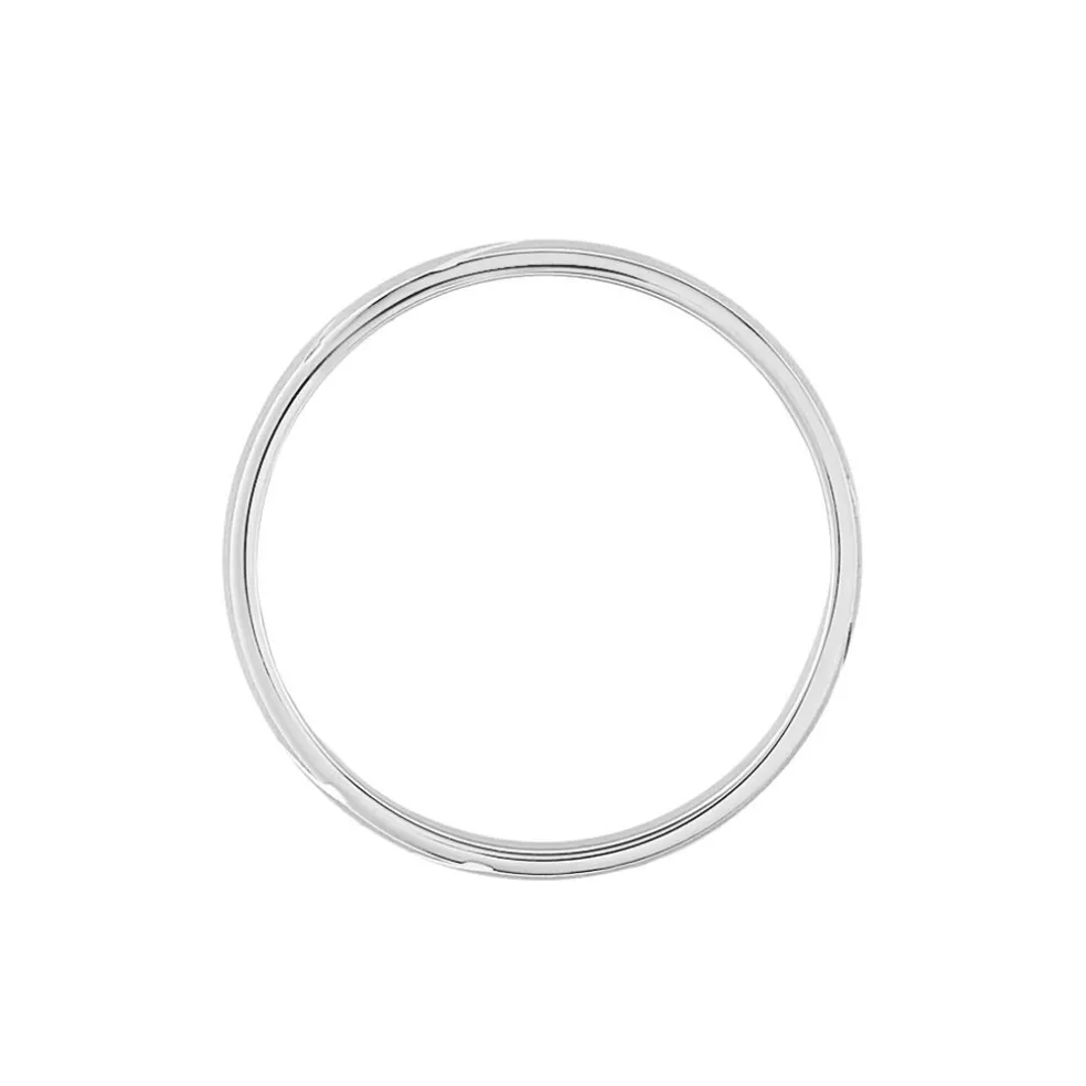 Alliance Lauria Ruban Plat Argent Blanc